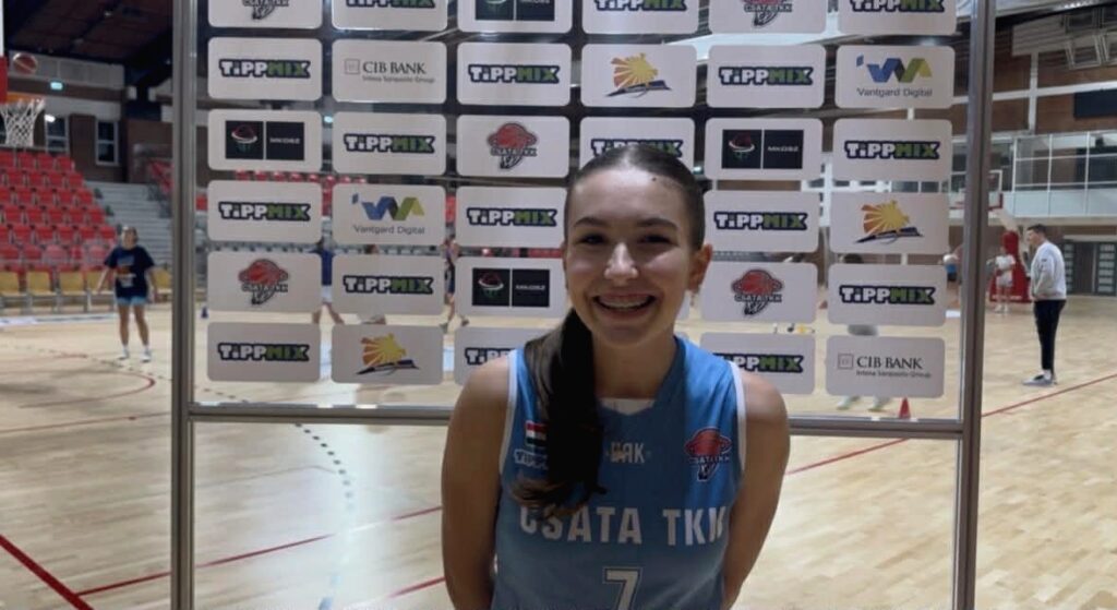 Németh Lili Csata TKK kosárlabdázó