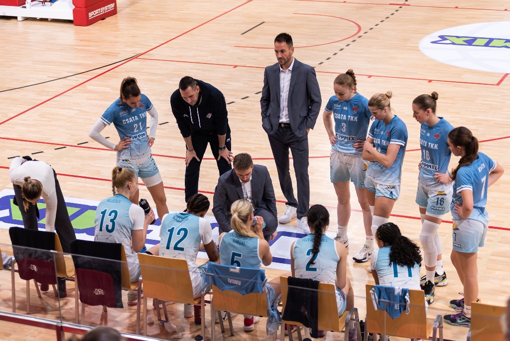 Csata TKK hungarian basketball team