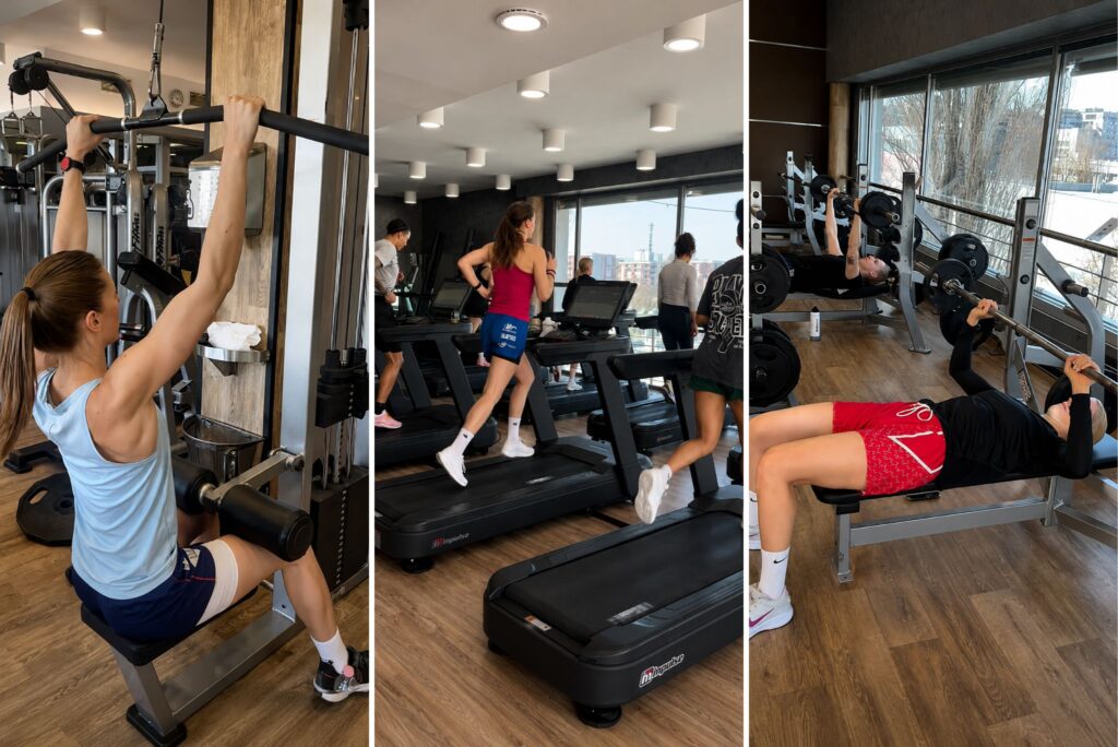 Csata TKK erőnléti edzés, sportolók nyári regenerációja