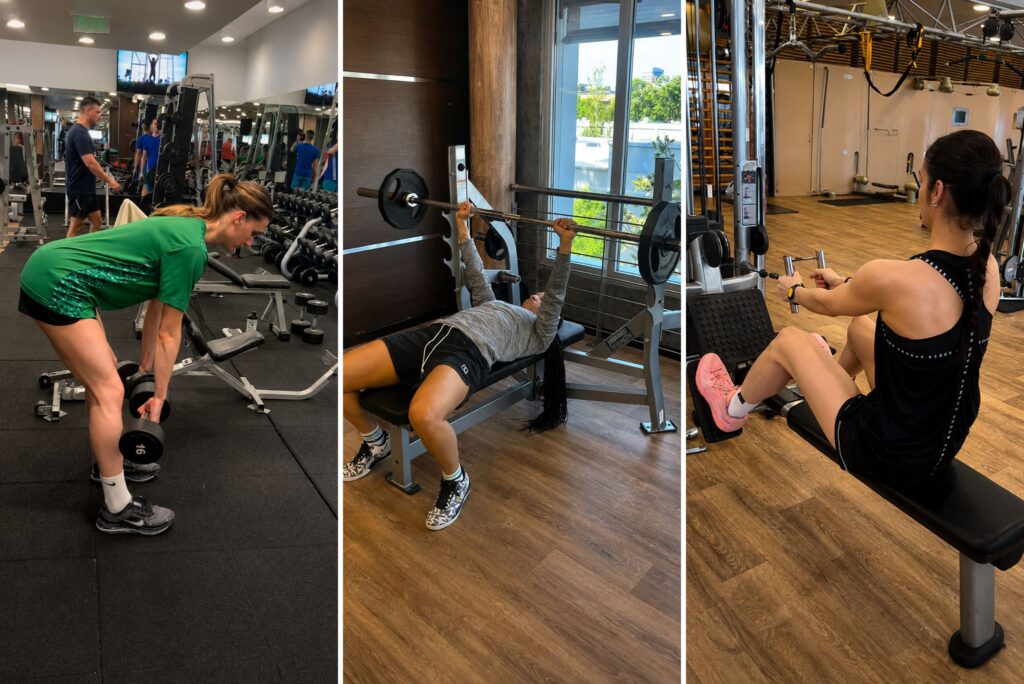 Csata TKK sportolói regeneráció, erőnléti edzés